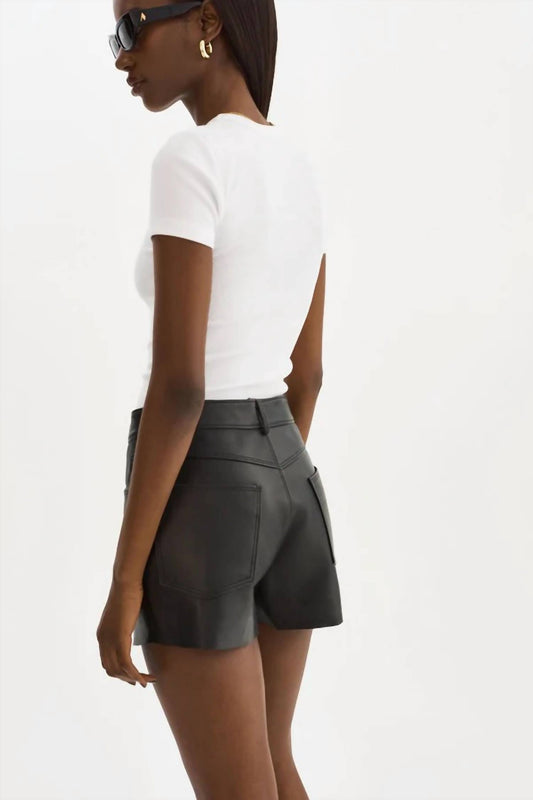 Lamarque - Anika Leather Shorts