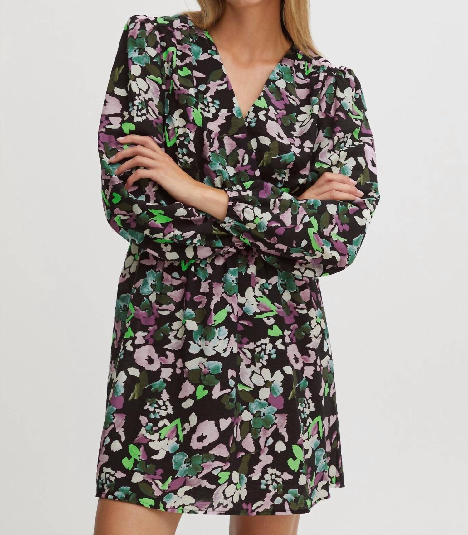 Ichi - Cratzo Mini Dress