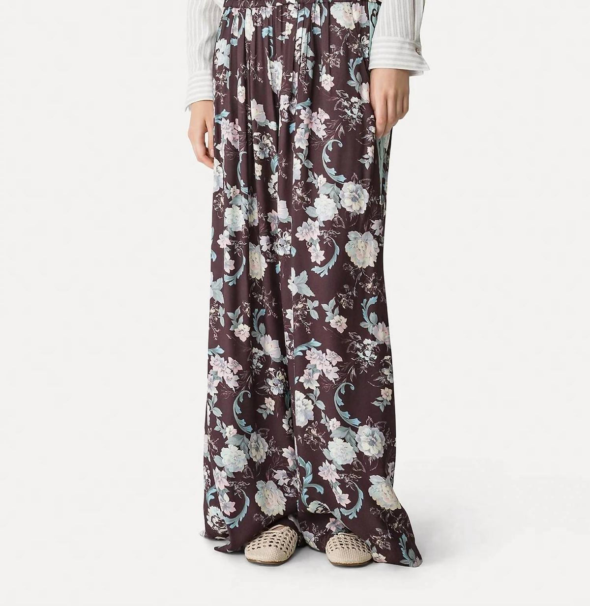 Forte Forte - Peonia My Love Fluid Jacquard Elasticated Pants