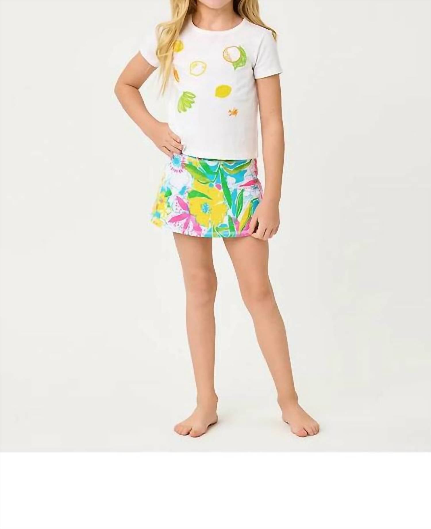 Lilly Pulitzer - Girl's Mini Upf 50+ Aila Skort