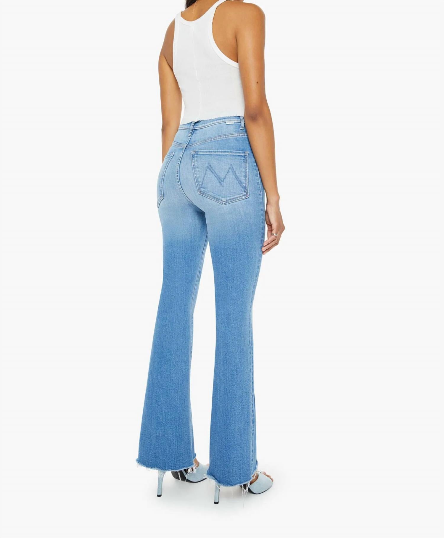 Mother - High Waisted Weekender Flare Jean