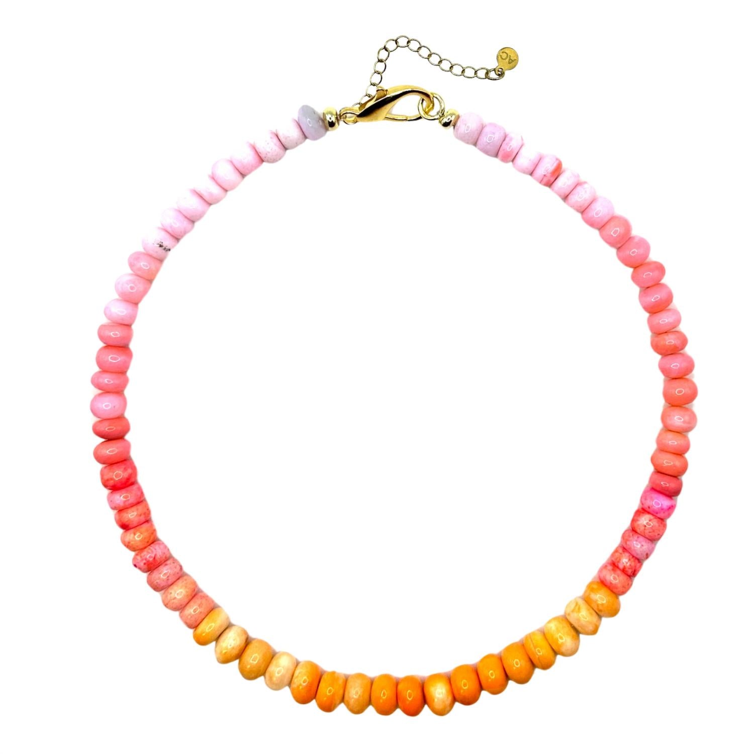 Accessory Concierge - Women's Tequila Sunrise Collar Necklace