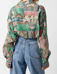 Olivaceous - Ella Button Down Shirt