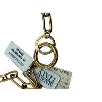 Made In Italy - Women's Paperclip Link Chain Necklace