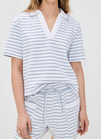 Splendid - Terry Striped Polo