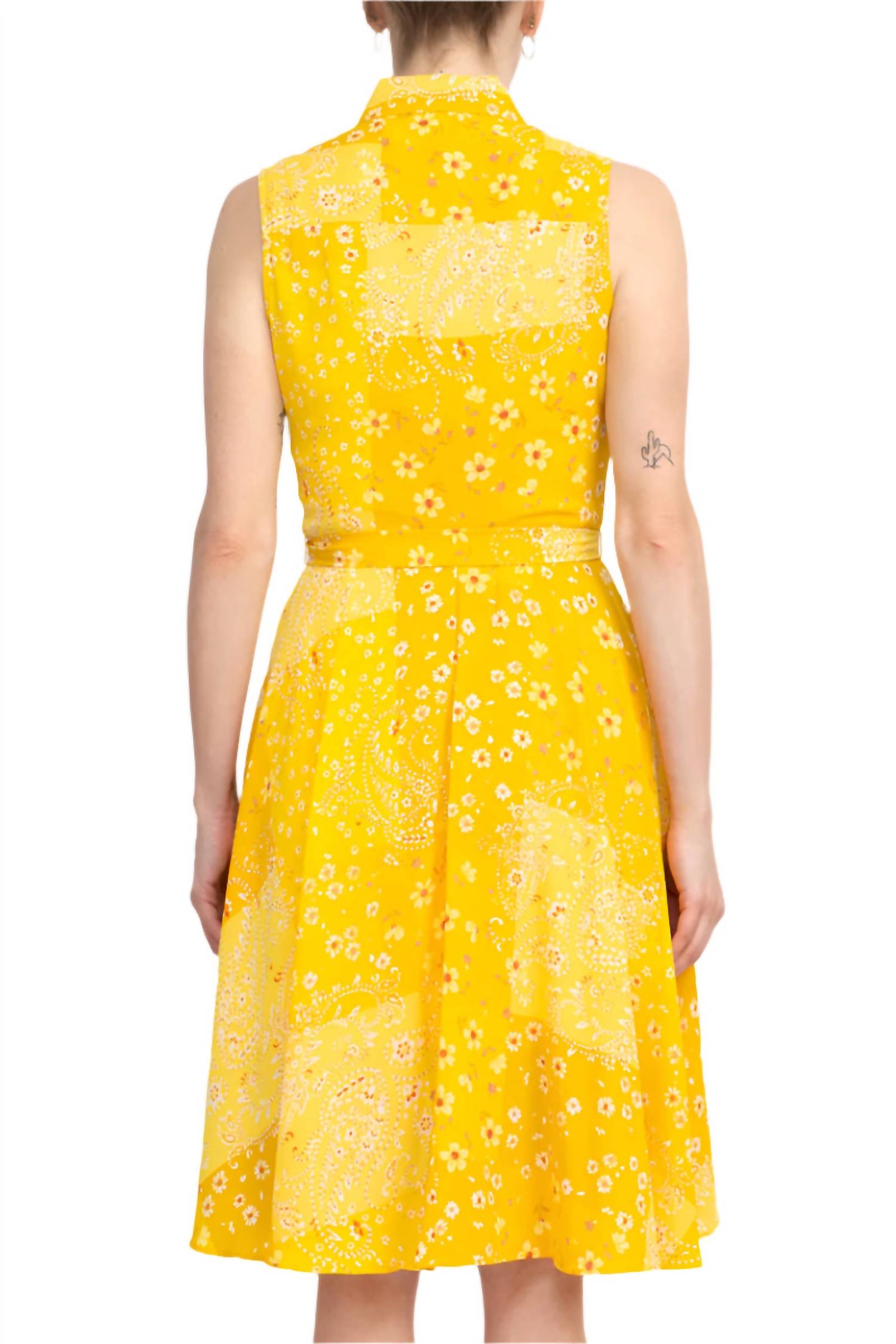 Nanette Lepore - Women's Multi Print A Line Crepe Dress