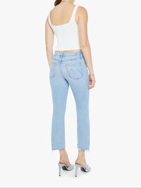 Mother - The Insider Crop Pointy Fray Jeans