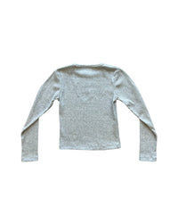 Flowers By Zoe - Girl's Ny And La Bears Ribbed Long Sleeve Tee