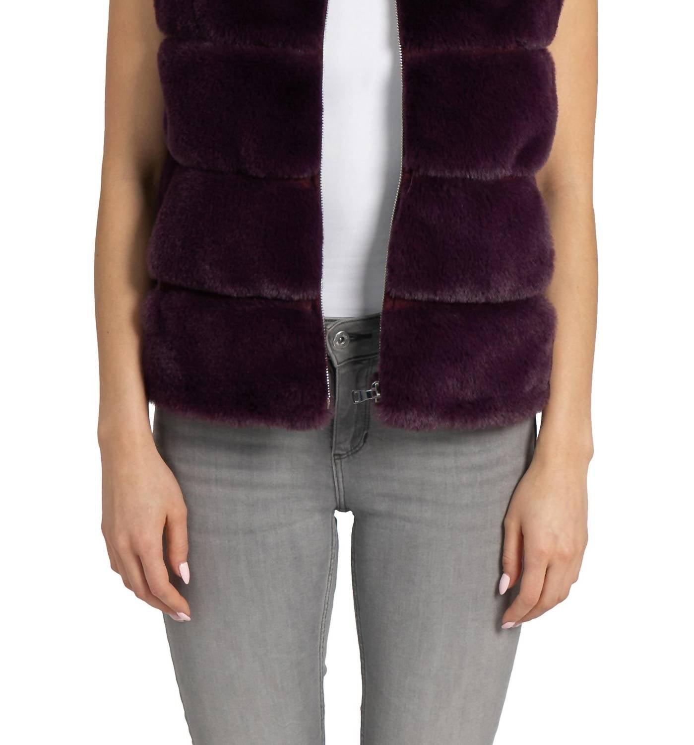 Love Token - Vince Faux Fur Vest