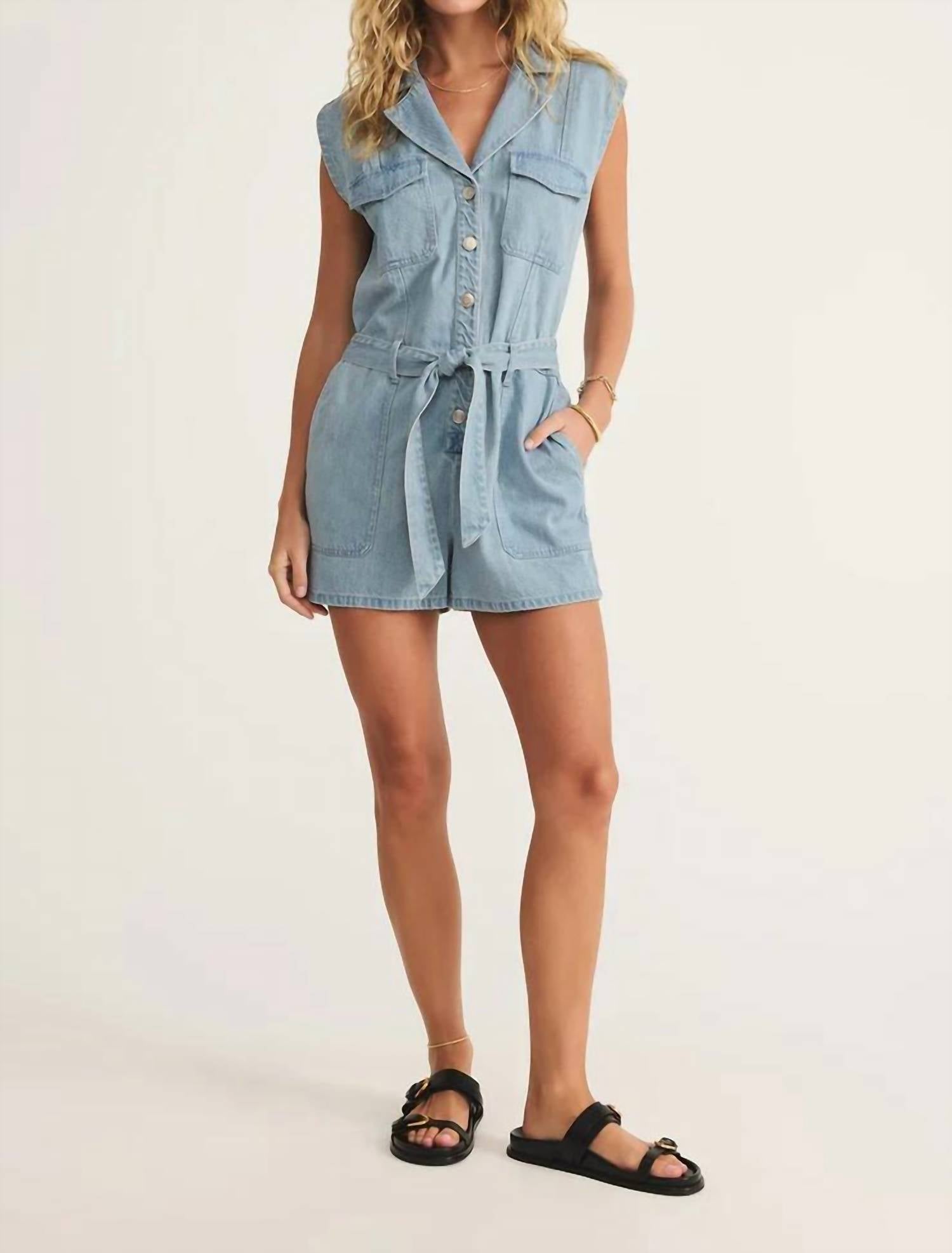 Z Supply - Dash Twill Romper