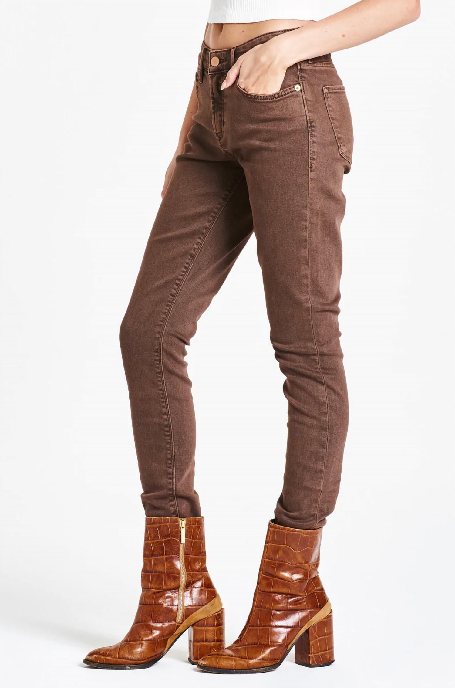 Gisele Mid Rise Skinny Jean