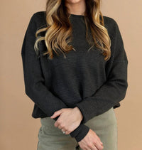 Tea N Rose - Kodi Textured Sweater