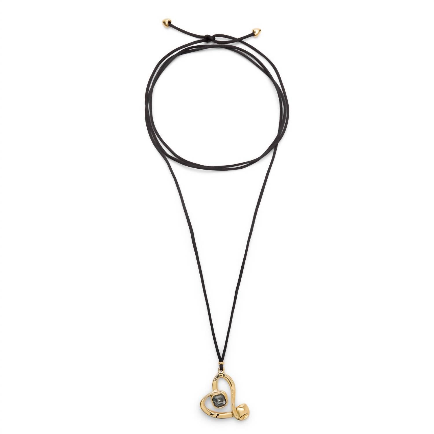 Unode50 - Women's Heart Necklace With Cord