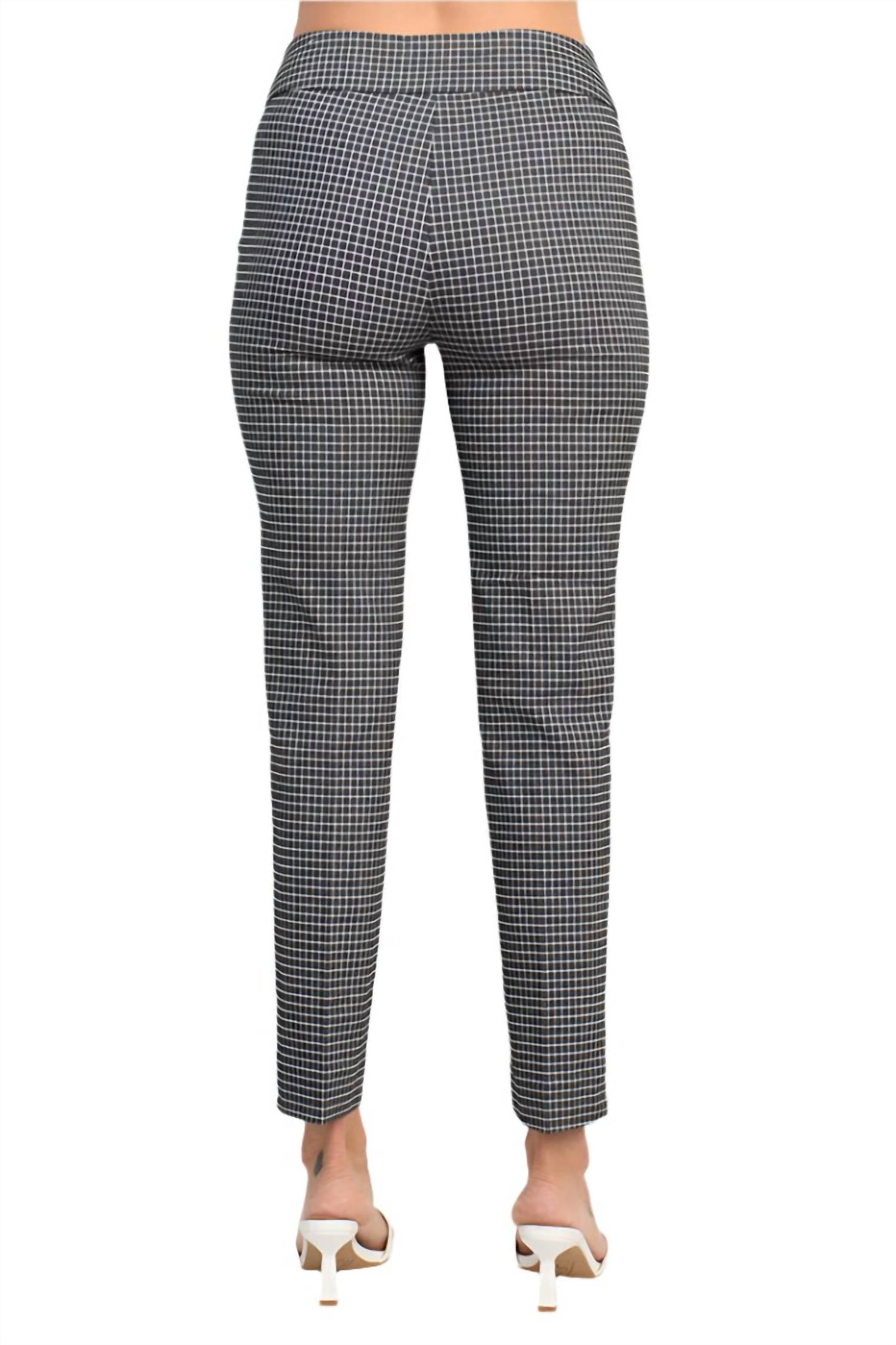 Counterparts - Banded Mid Waist Slim Leg Millennium Pant