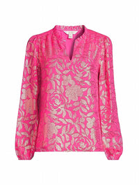Lilly Pulitzer - Gianna Silk Long-sleeve Blouse