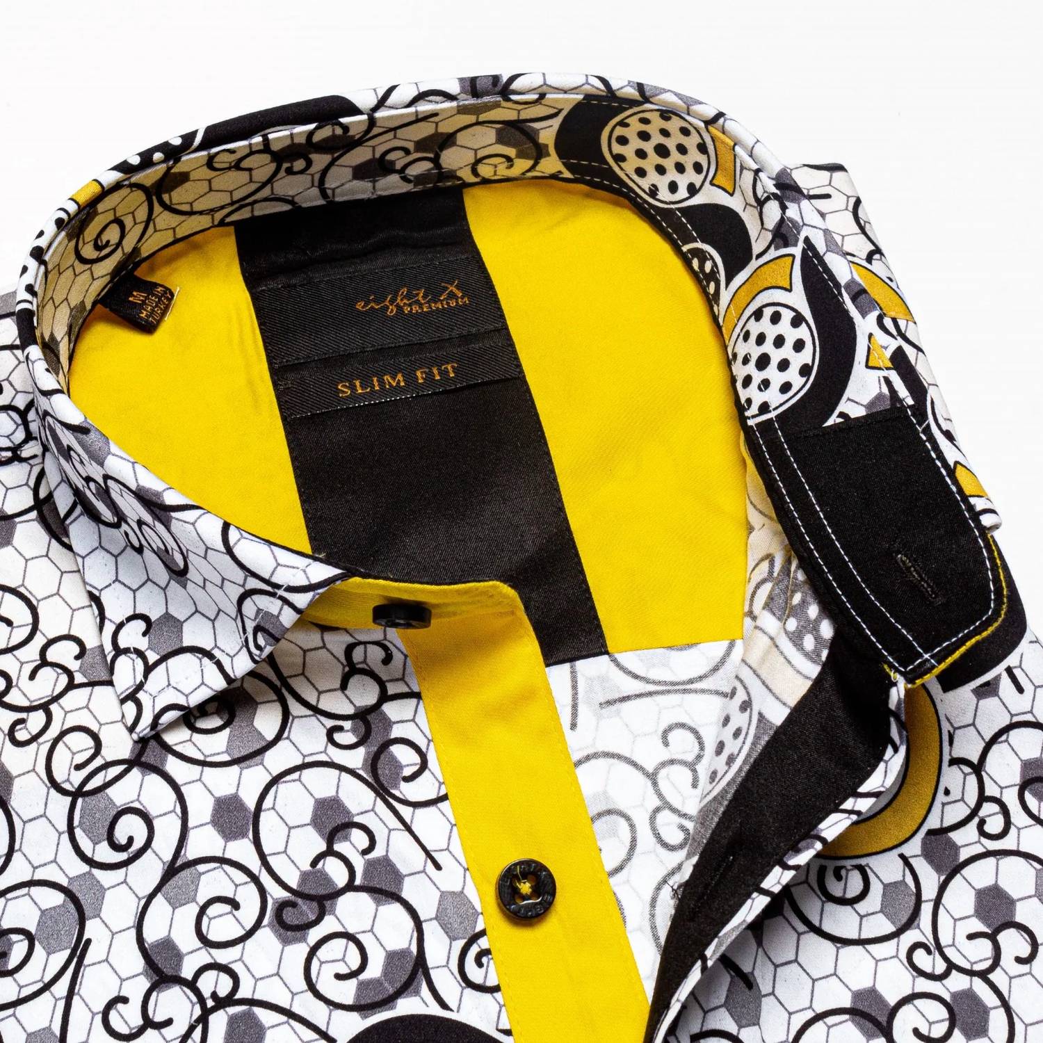 Eight X - Honeycomb Hive Button Down Shirt