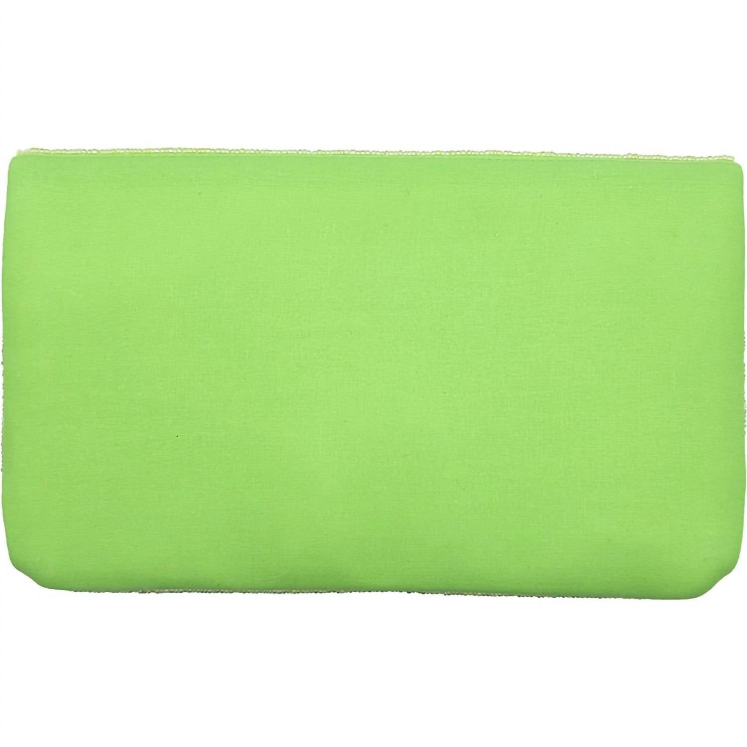 La Chic Designs - Women's Striped Scalloped Clutch