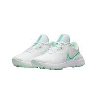 NIKE Men Infinity Pro 2 Golf Shoes in white green - men's shoe - detail view
