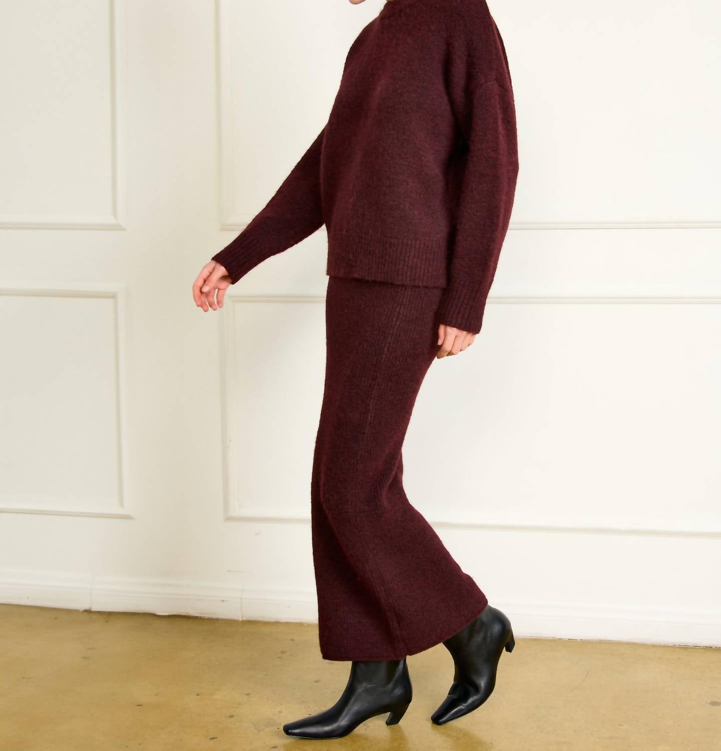 Line And Dot - Women's Hart Sweater Skirt