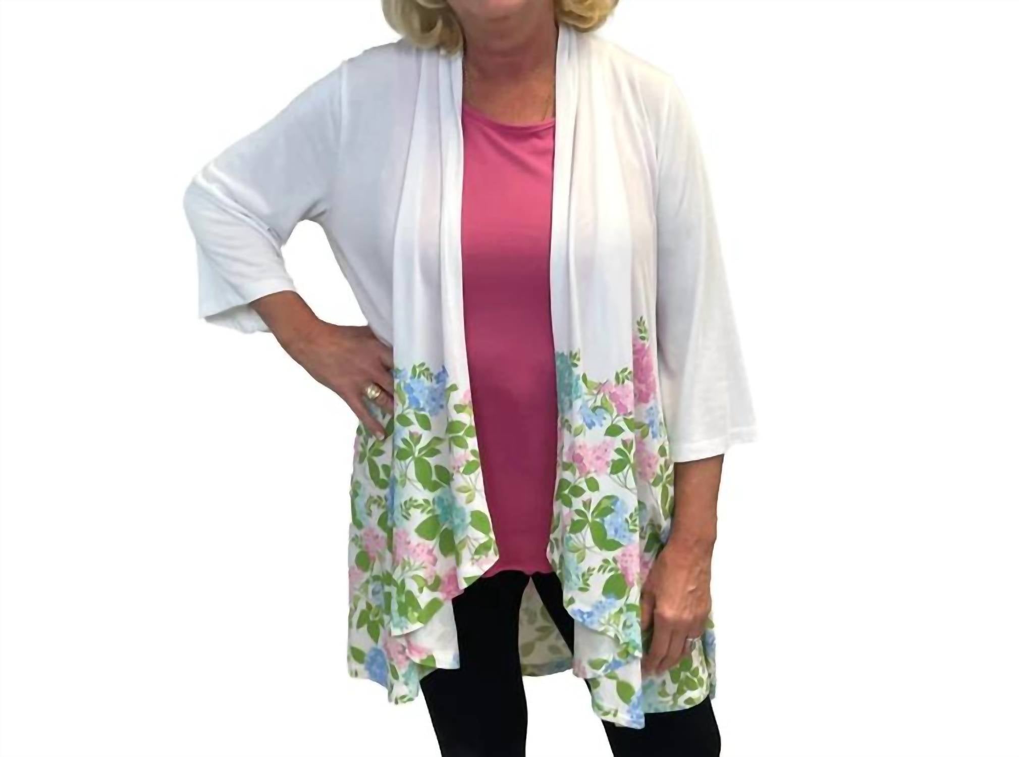Mccc Sportswear - Heavenly Hydrangeas Kimono