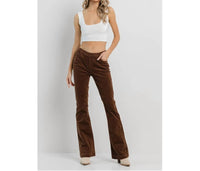 Jelly Jeans - Corduroy Flare Pull On Pants