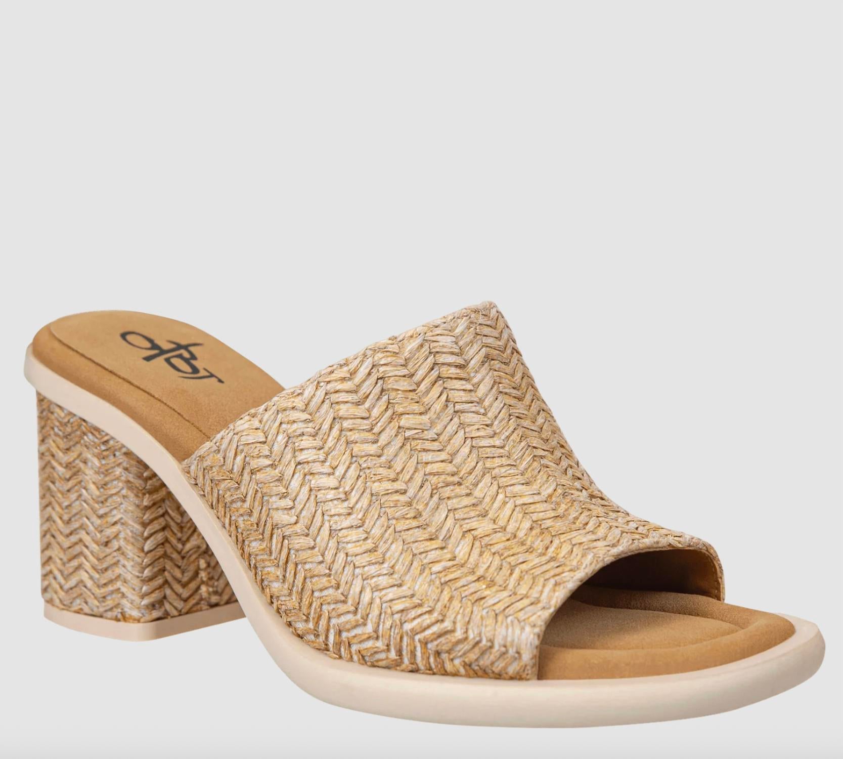 OTBT Women's Bravura Sandal in raffia - women's sandal