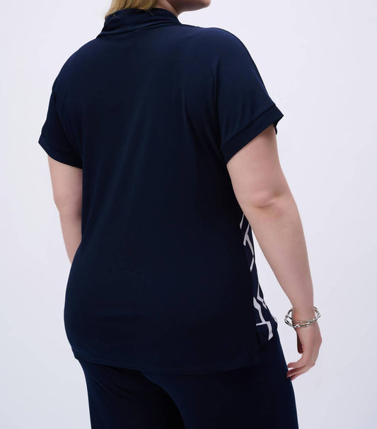 Joseph Ribkoff - Relaxed Fit Cowl Neck Pullover