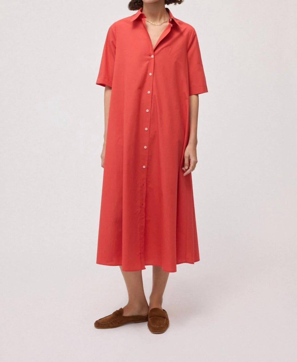Ottod'Ame - Poplin Shirt Dress