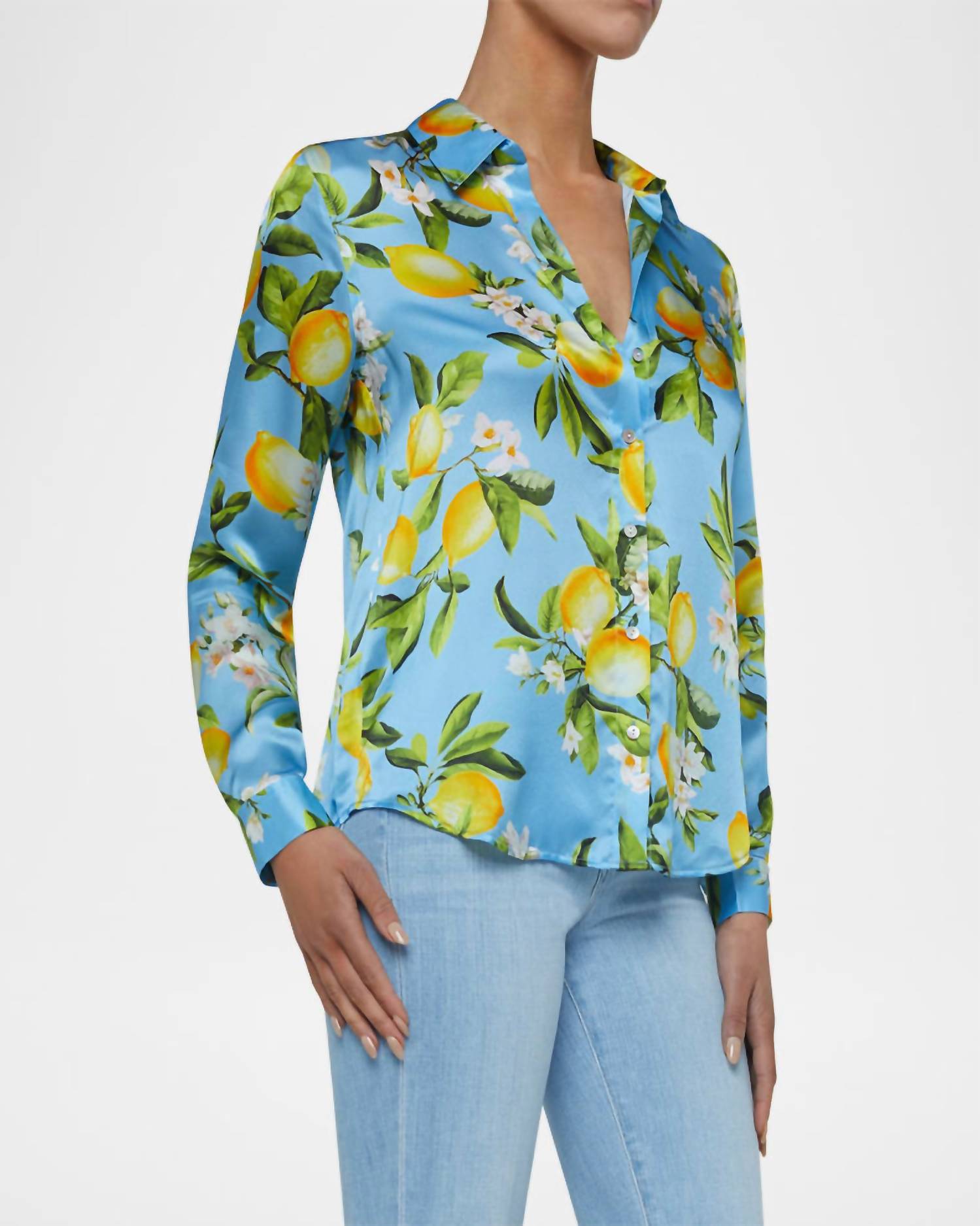 L'Agence - Tyler Long Sleeve Blouse