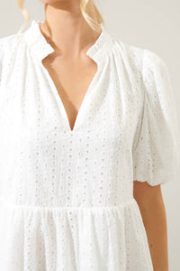 Sugarlips - Jacey Babydoll Eyelet Mini Dress