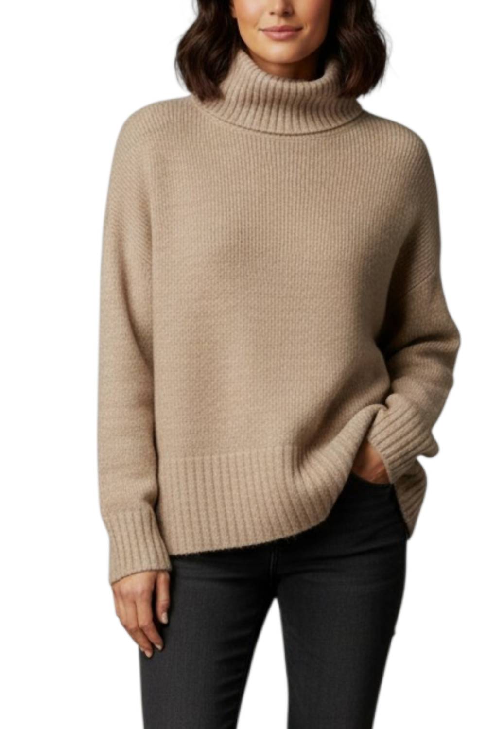 Fifteen Twenty - Long Sleeve Turtleneck Sweater