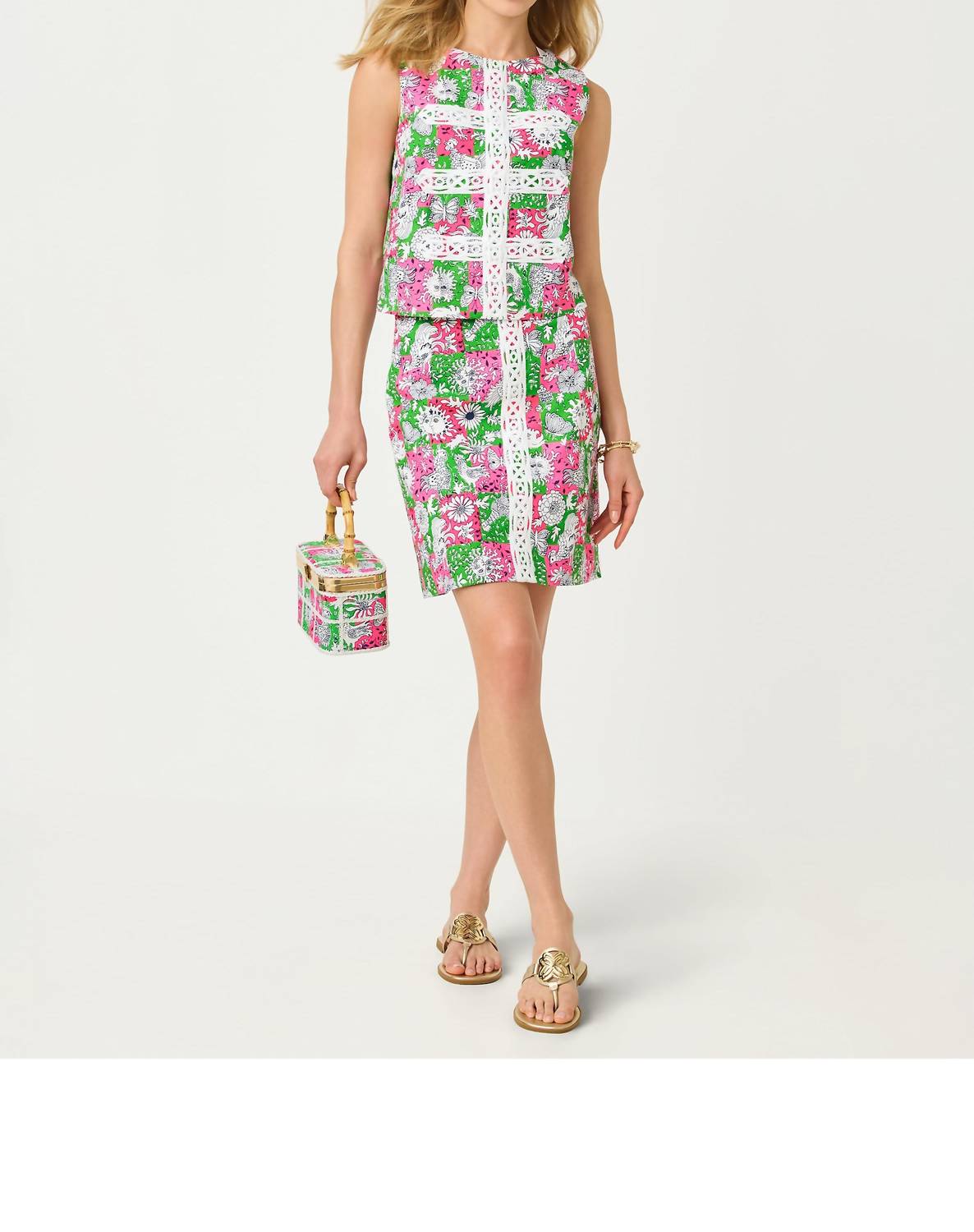 Lilly Pulitzer - Women's Millie Bamboo Top Handle Bag