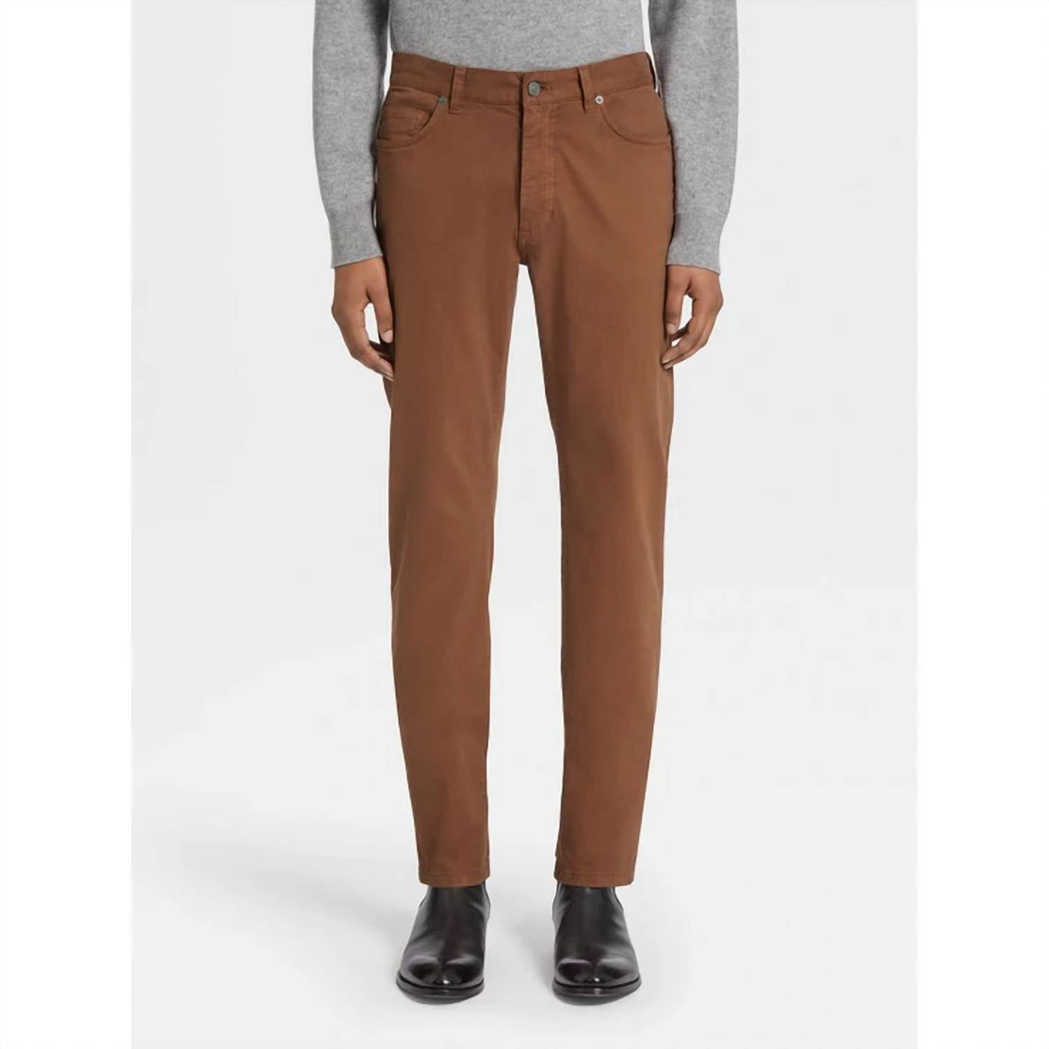 Zegna - Men's Stretch Gabardine Casual Pant