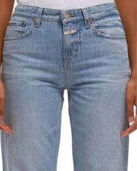 CLOSED Briston Mid Waist Relaxed Fit Jeans in blue - women's jeans - alternate view