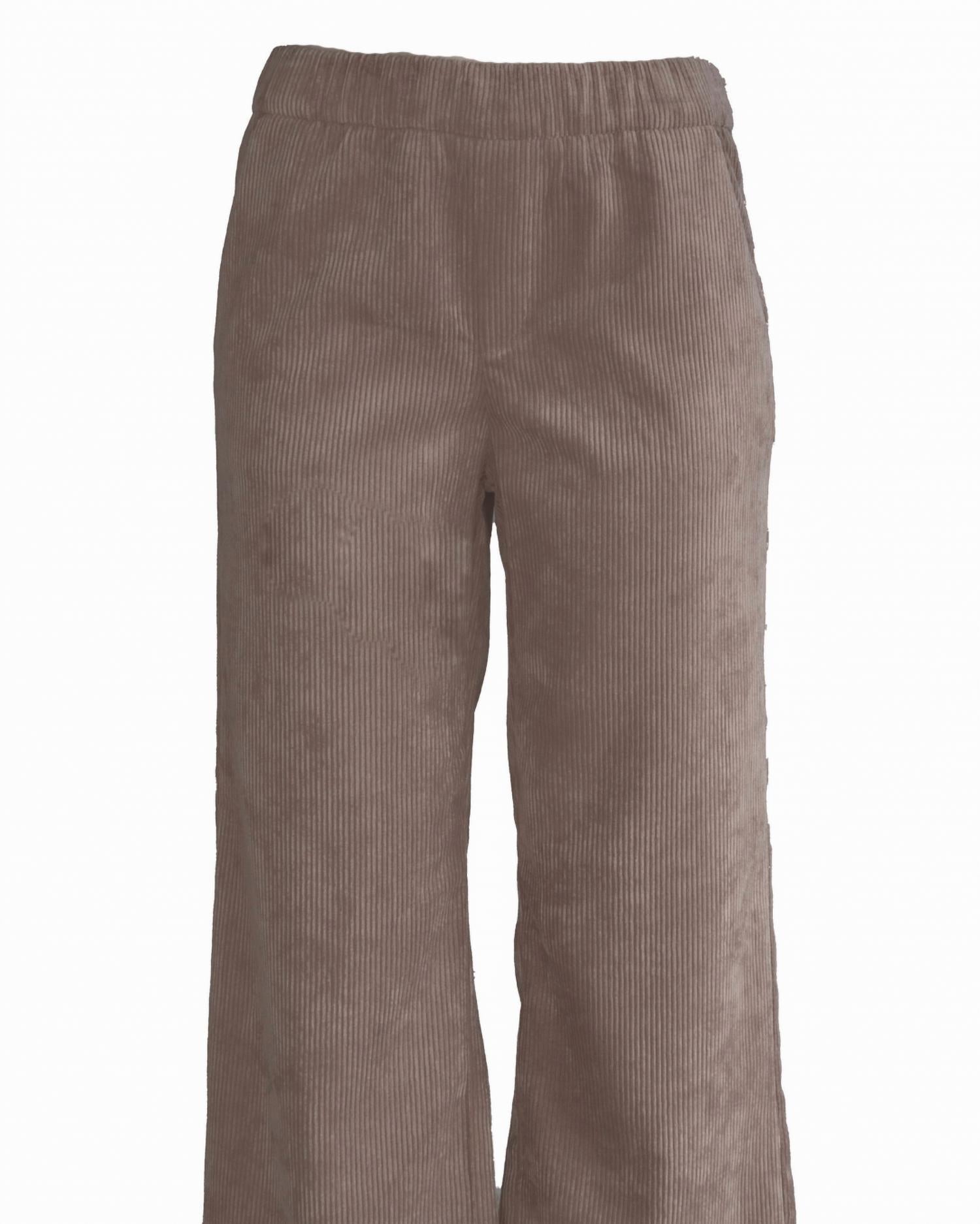Mac - Women's Chiara Crop Fluid Cord Pants