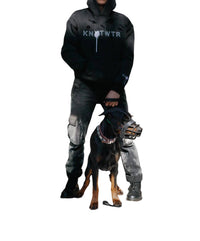 Knotwtr - Men's Distressed Hoodie
