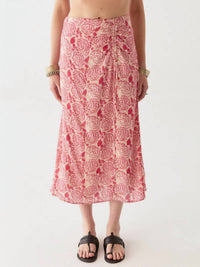 Maison Hotel Pia Skirt in pink martini - women's skirt