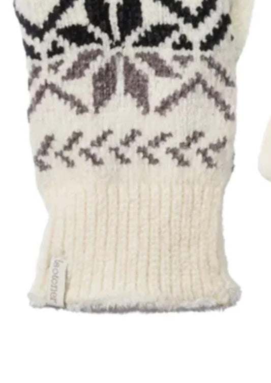 Isotoner - Women's Chenille Snowflake Gloves