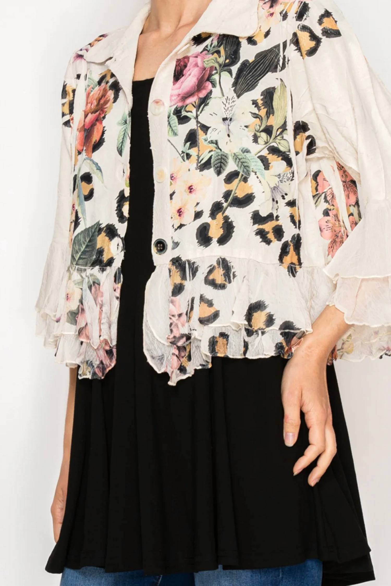 Origami - Say It Again Cropped Jacket