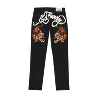 Ed Hardy - Men's Crawling Tiger Slim Taper Jean