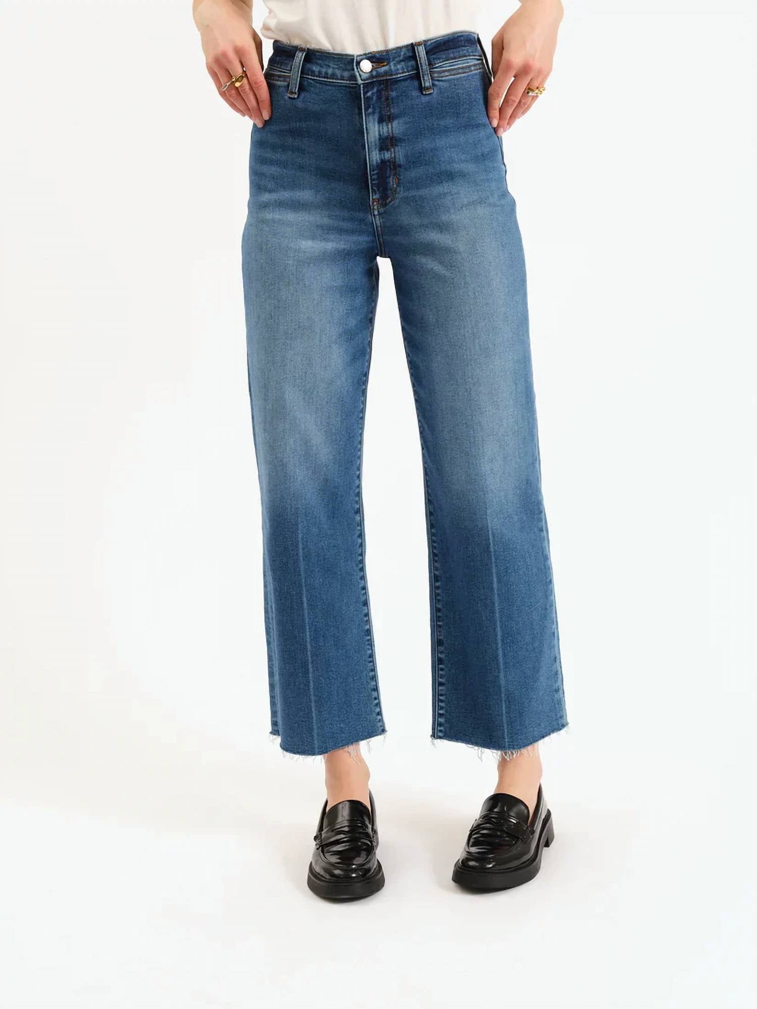 Daze - Pleaser High Rise Wide Leg Jean