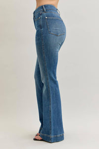 Judy Blue - Double Button Waistband Flare Jeans