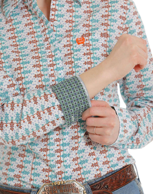 Cinch - Women's Long Sleeve Western Button Shirt