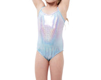 Gottex - Kids Girls Textured Round Neck One Piece Swimsuit