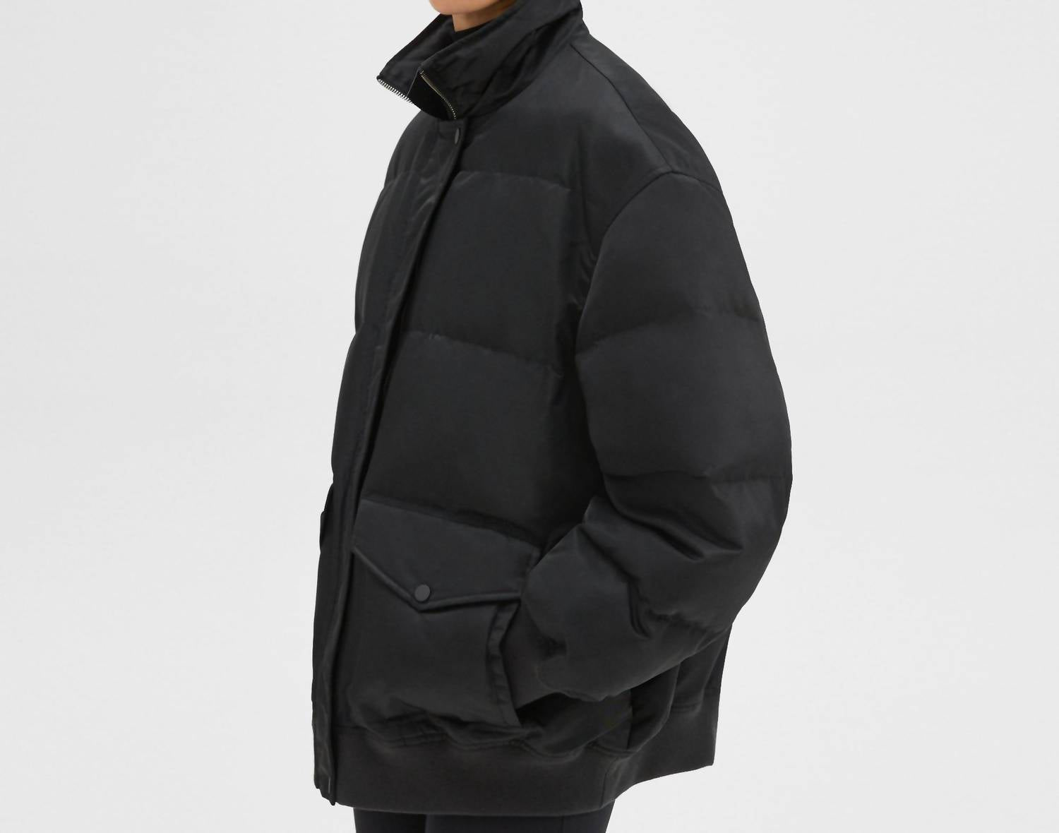 Theory - Offset Puffer Jacket