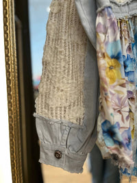 Pol - Lucy Long Sleeve Button Front Jacket