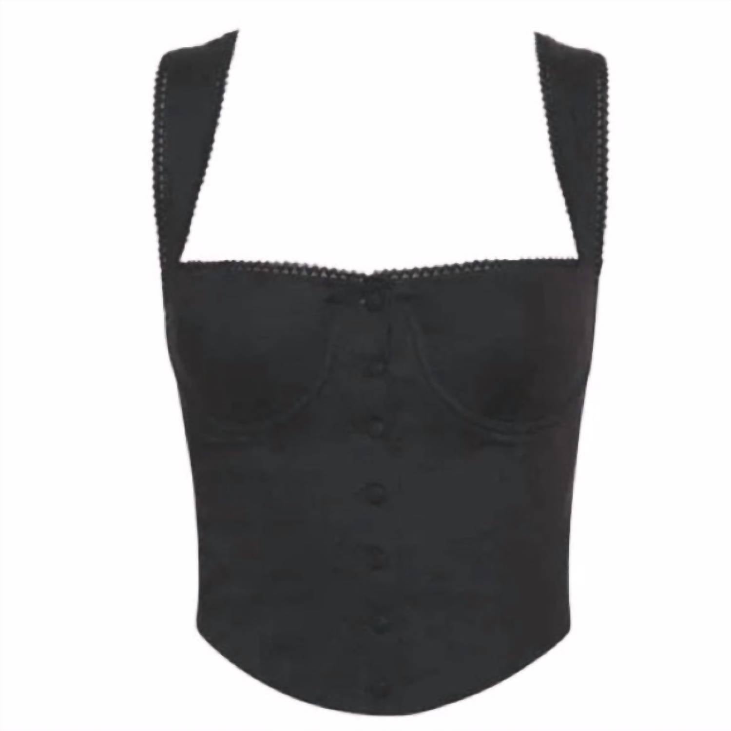 Rumored - Antoinette Cropped Tank Top