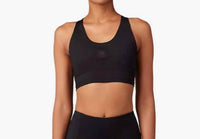 Fox Racing Women's Motive Midi Sports Bra in black - women's intimate