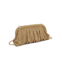 Urban Expressions Women's Irina Crystal Rhinestone Evening Bag in gold - women's bag - detail view