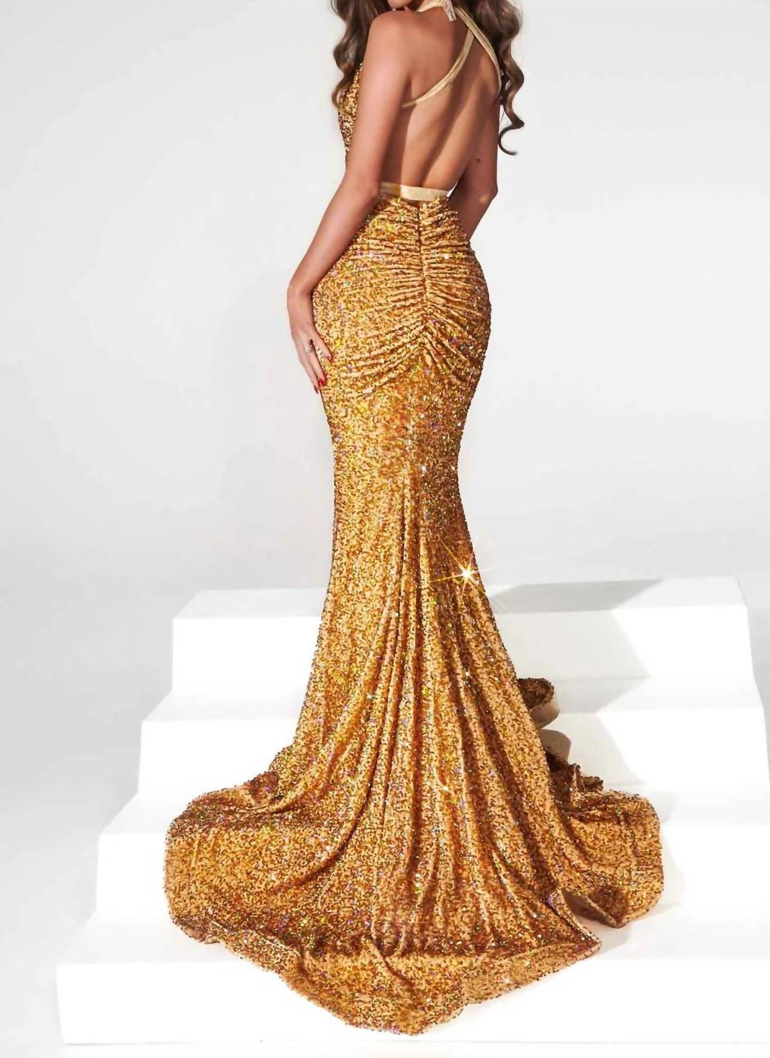 Portia&Scarlett - Sequin Mermaid Evening Gown